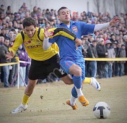 Poli Iaşi a învins, pe teren propriu, FC Voluntari, scor 2-1, în play-out-ul Ligii I